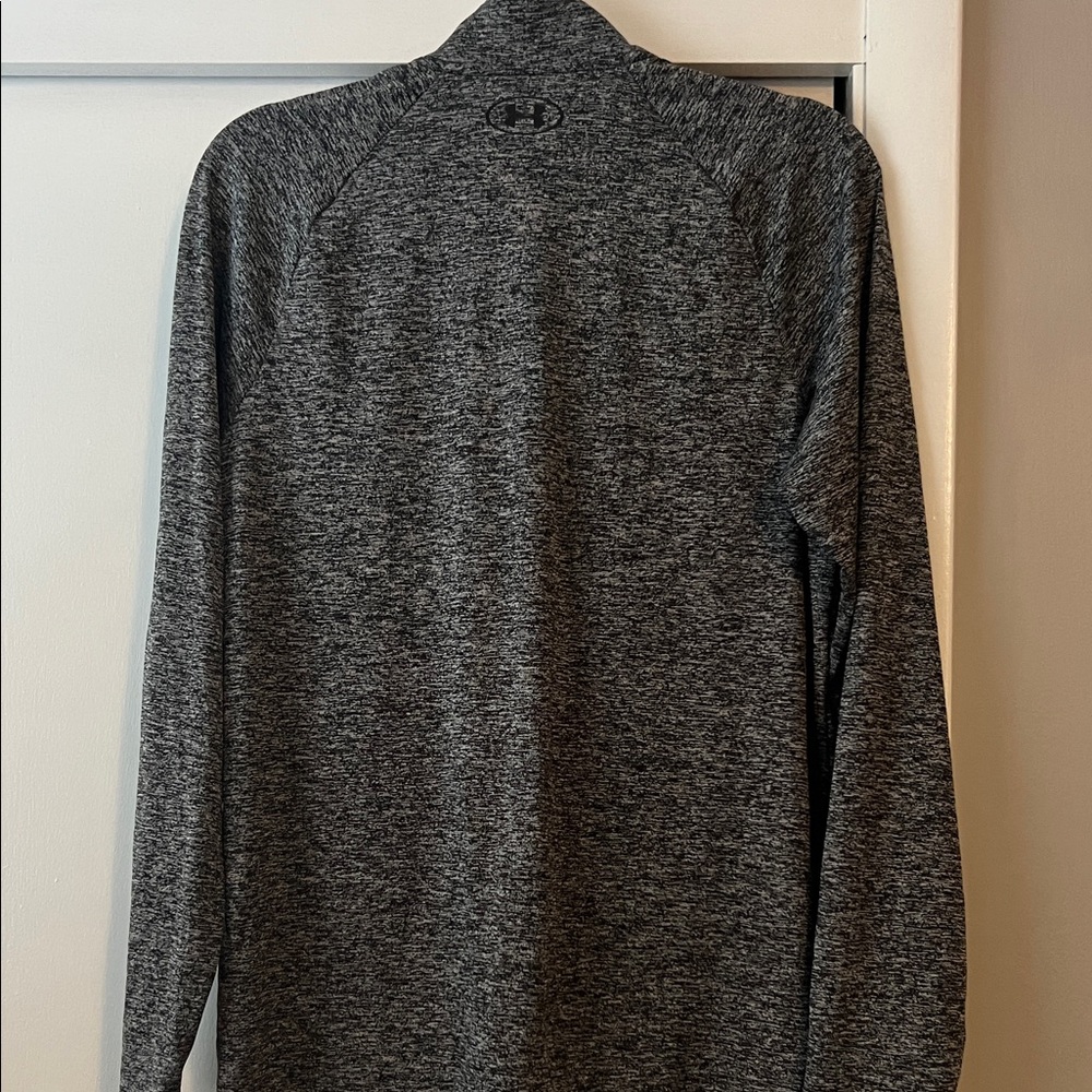 Under Armour Charcoal Quarter-Zip Top - Picture 4 of 4